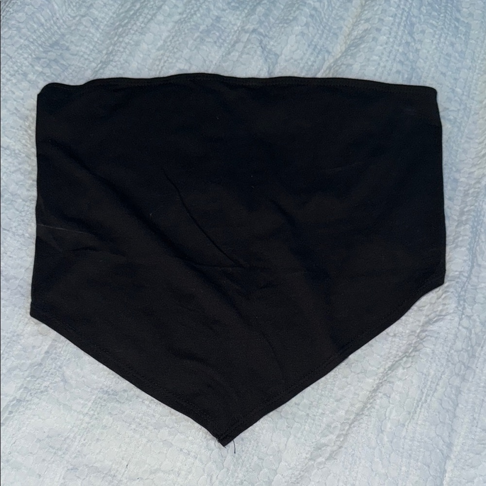 Black Bandana Top